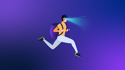 Virtual Reality Character Design adobe illustrator artwork boy characterdesign design illustration illustrator landscape vector vectordesign