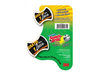 EMBALAGEM ♡ Esponjas 3M brasil brasilian brazil desinger embalagem packaging packaging design