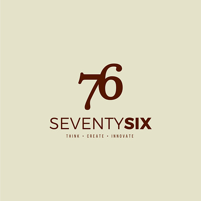 Seventy Six brand identity branding design idendity identity design logo logo design logotype minimal typography