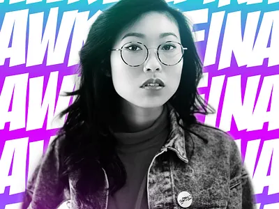 Awkwafina / 2020 Golden Globe Winner aapi asian awards awkwafina comp globes golden hero illustrator photoshop representation winner