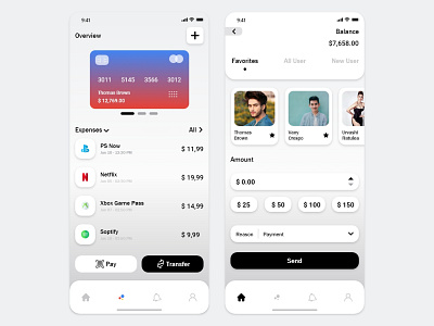 IOS Payment Mode animation branding ios app design logo logo design minimal ui design upi web