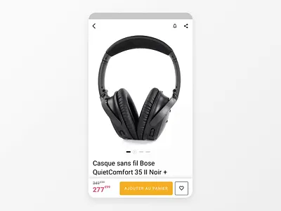 Product Page - FNAC App animation design interaction interaction design layer mobile app product product design product page protopie slider spinner sticky ui video