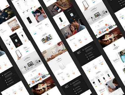 Ring Overview clean design interface minimal typography ui ux website