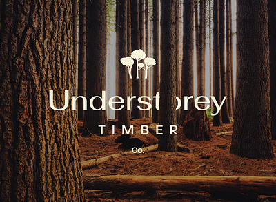 Understorey Timber Co. brand brand identity branding forest graphicdesign icon identity illustrator logo logomark mark nature photoshop startup tree trees woods woodworking