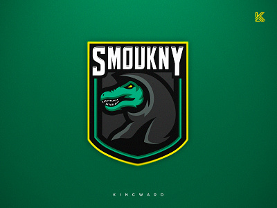 Smoukny branding design esport illustration kingward logo mascot mascotlogo sport vector