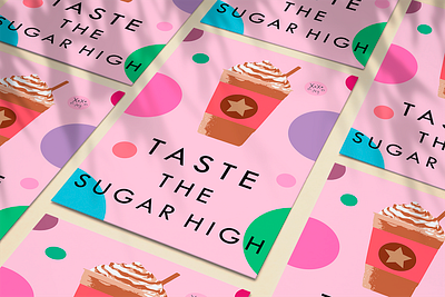 Taste the Sugar High adobe illustrator adobe photoshop color colorful digital art digital illustration graphic design illustration poster poster art