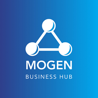 Mogen Business Hub Logo design illustration logo logodesign