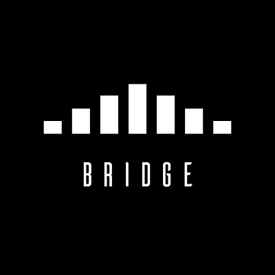 Bridge Logo Design branding design flat logo minimal typography