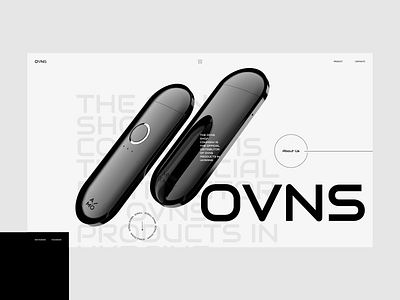 OVNS adobe xd branding design designs minimal photoshop shot ui ux web