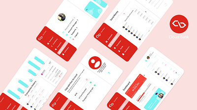 Cloud Bank Web bank banking branding dashboard dashboard ui design designthinking notice send send money sending transaction ui ui design uidesign uiuxdesign uiuxdesigner ux vector