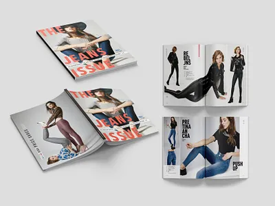 Catalogue Jeans F/W 19 catalog catalog design catalogo catalogue catalogue design clothes clothes shop design fashion fashion brand graphic design graphic design graphicdesign magazine magazine design ropa typography