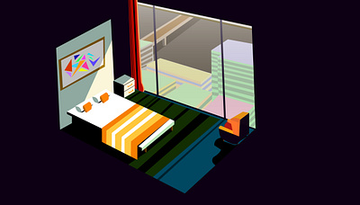 3d home dx555 design illustration vector