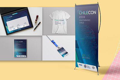 Branding para Chilecon 2019 Valparaíso branding design identity design