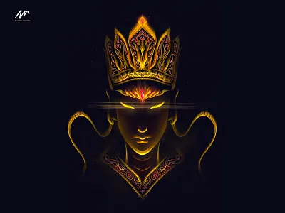 Journey to the West -- Tang's Monk face illustration lighting man