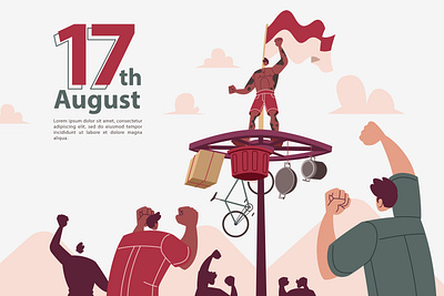 Indonesia Independence day 17th august day independence independenceday indonesia panjat panjatpinang pinang