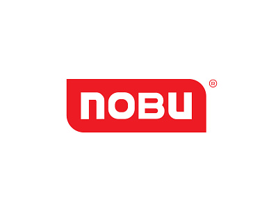 Nobu Logo best logo designs 2020 brand identity brand identity designer branding branding agency branding concept branding design fitness app logo fitness logo flat logo logo logo design logodesign nobu red sports brand sports branding sportswear sporty logo suppliment logo