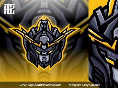 Mecha Robotic Logo design designer esport esportlogo esports illustration illustrator logo logodesign logoesport logosports mascot vector