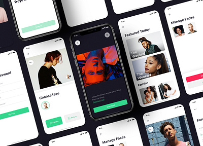 Face Swap App ui