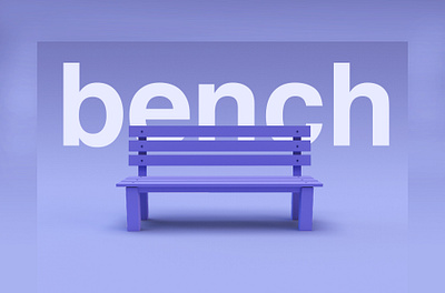 bench c4d design