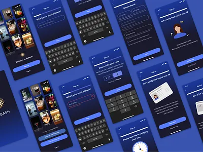 Onboarding flow 🍹 android app food ordering food ordering app illustration illustrations ios app design mobile mobile app mobile app design mobile design mobile ui onboarding onboarding illustration onboarding screens onboarding ui ui