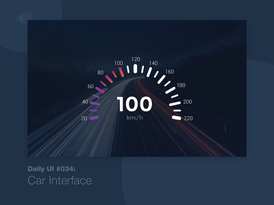Daily UI #034: Car Interface 100 days of ui challenge car interface daily design dailyui dailyuichallenge ui design uiux