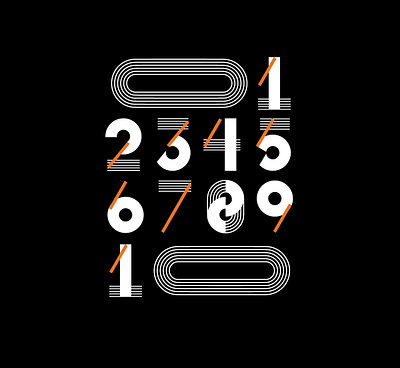 numbers figure geometric graphicdesign numbers type