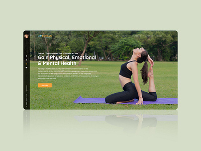 Gain Physical, Emotional and Mental Health art design branding design designing gradient landing page web design webdesign website website builder website concept website design websites yoga yoga app yoga illustration yoga mat yoga pose yoga studio yoga website