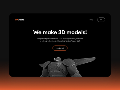 3D Create Dark Mode 3d 3d illustration 3d model brand branding dark dark mode dribbble ecommerce flat illustration interface logo logotype minimal mobile app trending typography ui website design