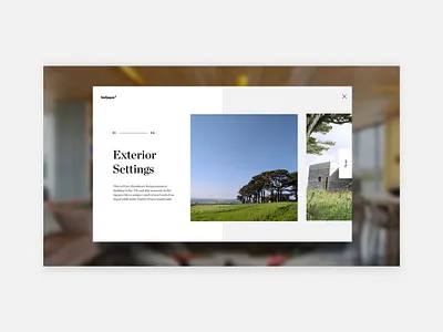 Wallpaper Interactive Video Concept architecture buildings concept design gallery hotspot interaction interactiondesign interactive interactive video mockup overlay design sketch sketchapp ui uiux ux video wallpaper wirewax