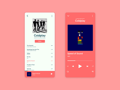 Music Player dailyui designlife figma mobile music musicplayer ui ui ux uichallange uidesign uiux userexperience userinterface