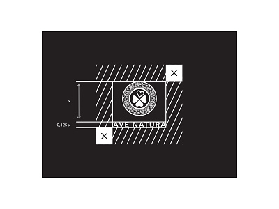 AVE NATURA ® - logo design branding design logo typography