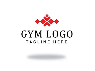 GYM LOGO DESIGN brand identity branding design gym logo lettering logo logotype minimal real estate typography website