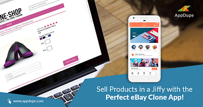 Launch an efficient ecommerce platform in a few days app like ebay ebayclone ebaycloneapp ebayclonescript