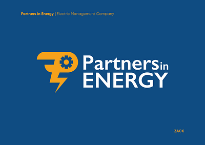 Partners In Energy branding creative logo icon logo logocreation logocreator logodesign logodesigner logodesignersclub logomark logomarks mark typography vector