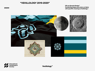 Vexillum Tycho Lunaris | Moodboard banner brand branding cover covers design editorial editorial layout flag flags layout moon photoshop typography vexillology