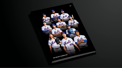 Mets 2019 Yearbook Cover baseball design mets photos publications yearbook