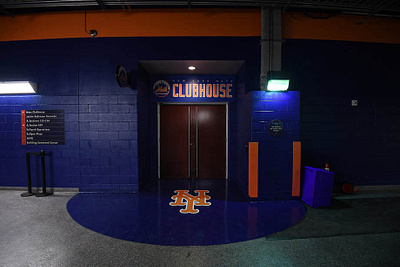 Mets Clubhouse Entrance baseball citi field entrance environment design environmental mets