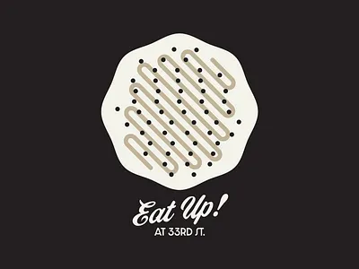 Dessert Pizza branding dessert food foodie icon illustration pizza restaurant