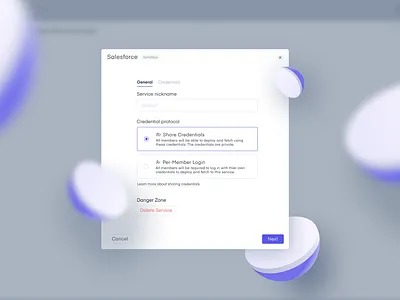 Salto | Editing A Service | Modal app design blur blurred background clean dark mode dark theme development figma light mode light theme minimal modal modal box product design product design software software as a service software design software development ui component ui components