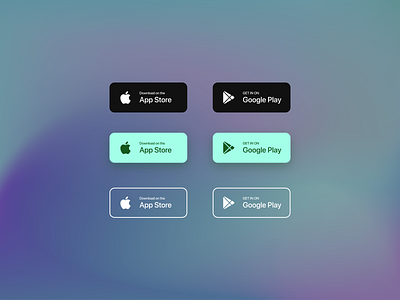 iOS & Android Download Button adobe xd android app button button design dribbble best shot ios ui ui ux design uidesign ux web design