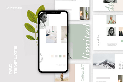 DUHE - Feed & Stories Instagram Template abstract background banner business competition design game graphic icon illustration instagram isolated media poster social template vector