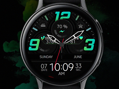 Dream 45 - Watch Face active classic design digital electronics galaxtwatch galaxy watch gears3 graphic design illustration samsung screen smart smartwatch tech technology watch watchface wearable wearable tech