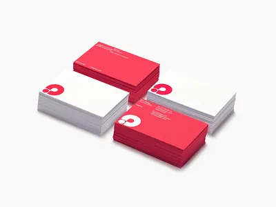 Oppioo brand design brand identity branding business cards