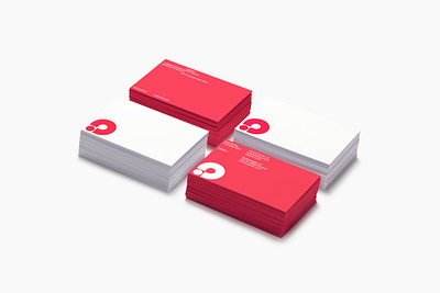 Oppioo brand design brand identity branding business cards