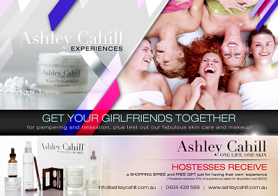 Ashley Cahill adobe illustrator cc branding flyer flyer design photoshop