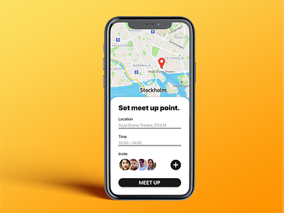 Daily UI: Map app design application daily ui dailyui mobile mobile app mobile app design mobile ui ui ui design