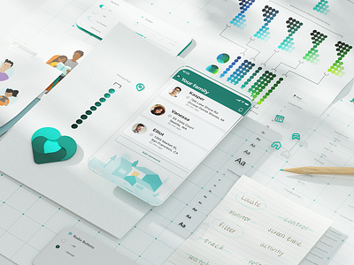 Microsoft Family Safety App app design design family microsoft ui