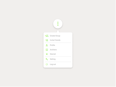 Daily UI:: 027 - Dropdown button dailyui design dropdown ui