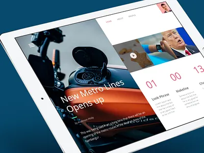 Mockup News UI behance daily ui design design thinking digital art dribbblers graphic design ios layout design ui uianimation uiux user interface web design website design