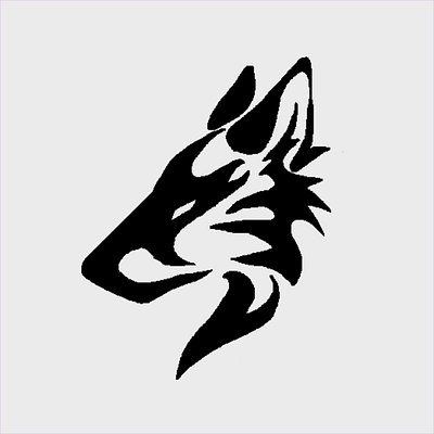 Tribal Wolf Studios Logo design logo web